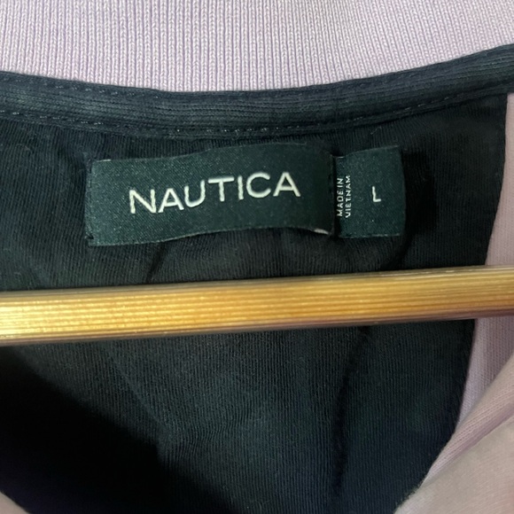 Nautica Purple Polo Shirt Classic Fit - Picture 2 of 3